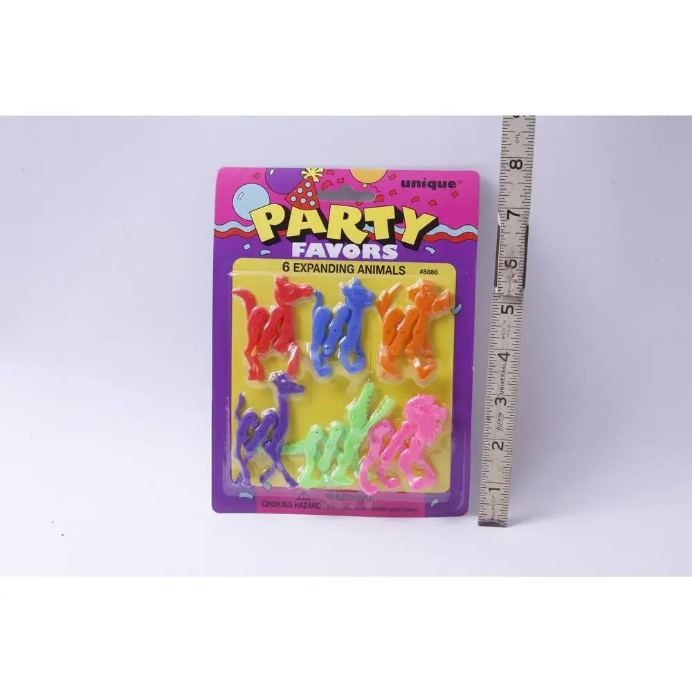 Expanding Animals, Party Favors, Unique, Multi-colored, Horse, Cat, Dog, Lion,